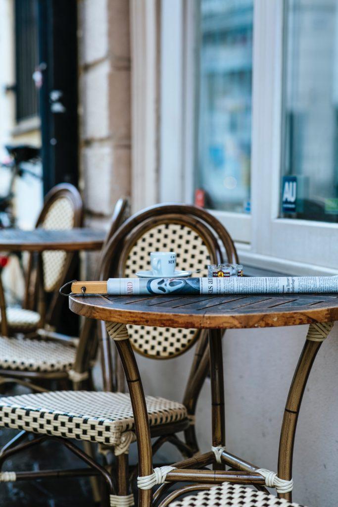Le storytelling de la terrasse de café